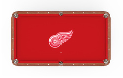 Detroit Red Wings Logo Billiard Cloth