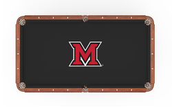 Miami Ohio Logo Billiard Cloth