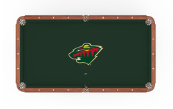 Minnesota Wild Logo Billiard Cloth
