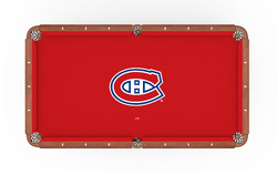 Montreal Canadiens Logo Billiard Cloth