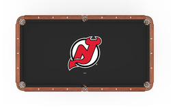 New Jersey Devils Logo Billiard Cloth
