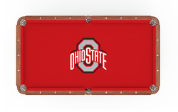 Ohio State Logo Billiard Cloth