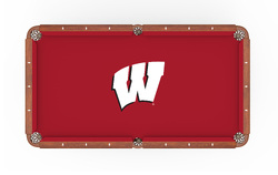 Wisconsin Logo Billiard Cloth