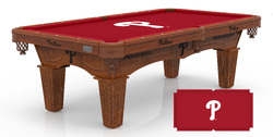 Philadelphia Phillies Billiard Table
