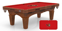 Ottawa Senators Billiard Table