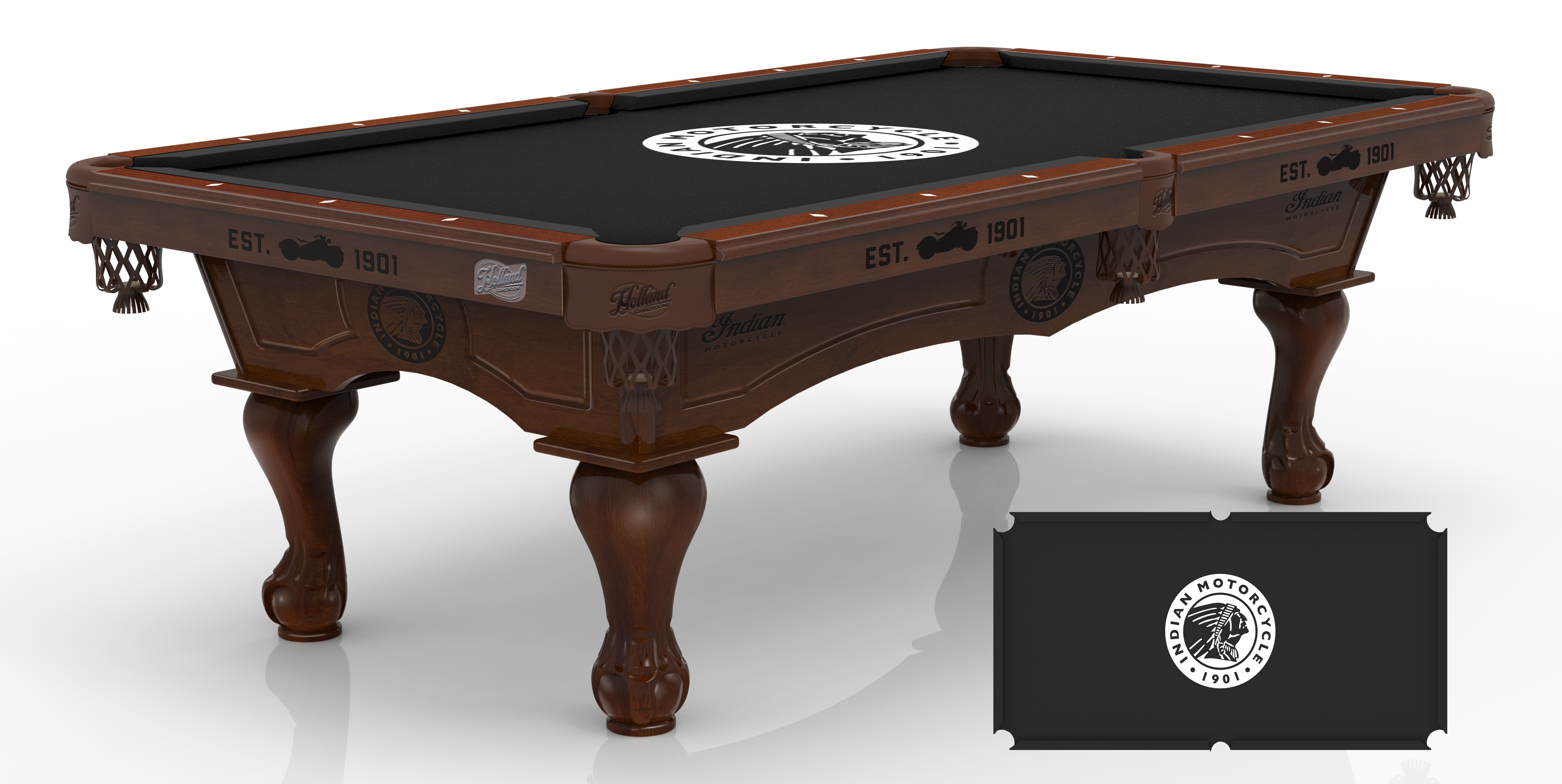 Indian Motorcycle Billiard Table