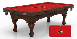 Ottawa Senators Billiard Table