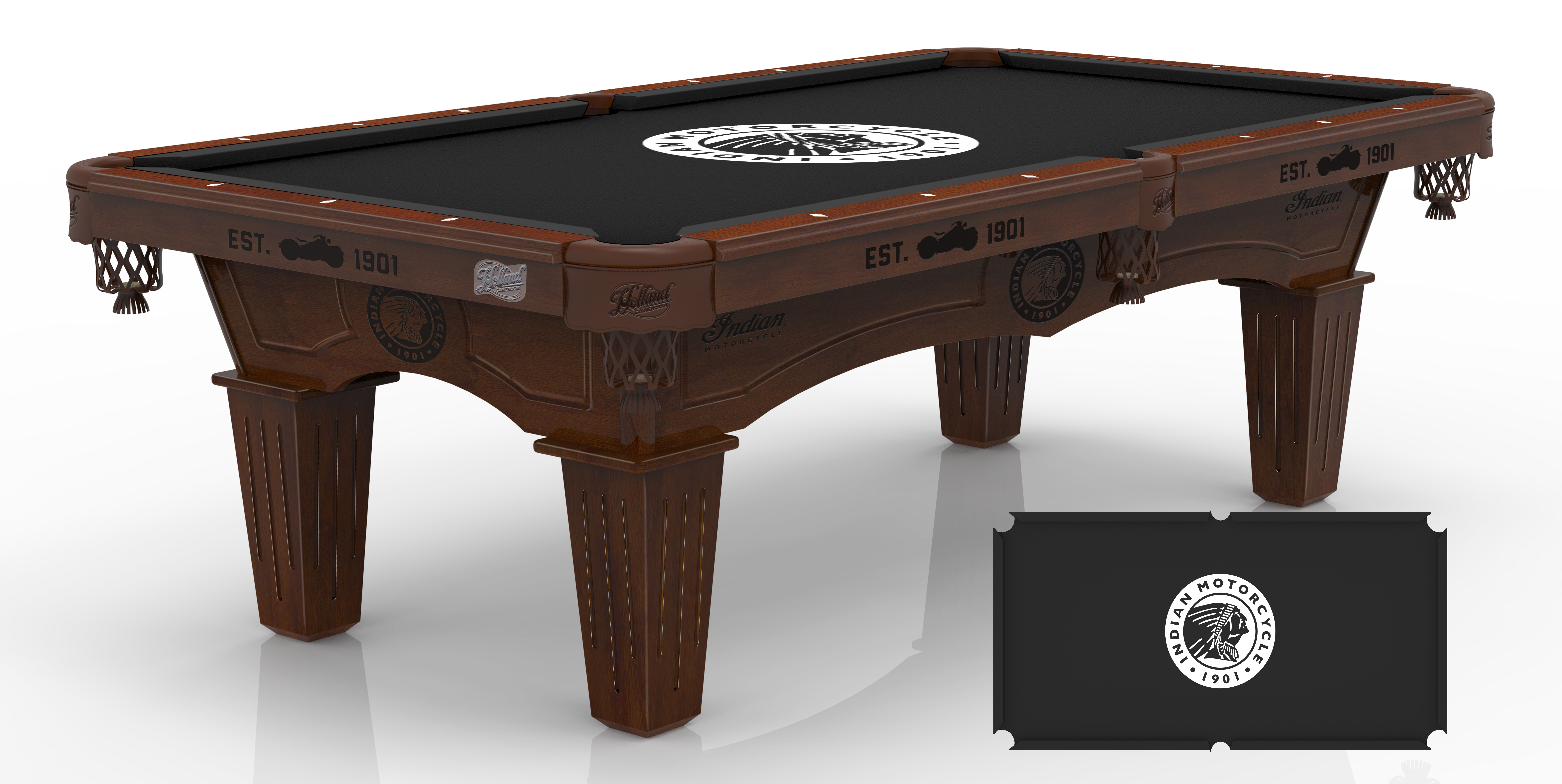 Indian Motorcycle Billiard Table