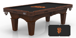 San Francisco Giants Billiard Table