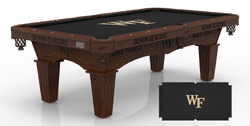 Wake Forest Billiard Table