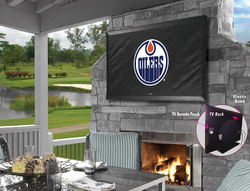 Edmonton Oilers Flat Screen TV Covers