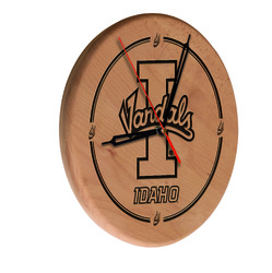 Idaho Laser Engraved Wood Clock