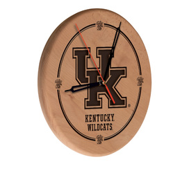 Kentucky Laser Engraved Wood Clock