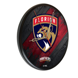 Florida Panthers Printed Wood Clock