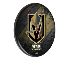 Vegas Golden Knights Printed Wood Clock
