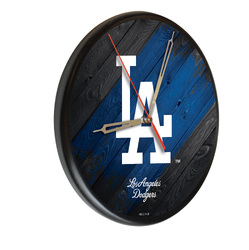 Los Angeles Dodgers Printed Wood Clock