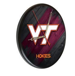 Virginia Tech Printed Wood Clock