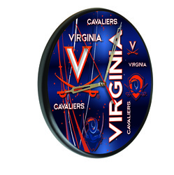 Virginia Printed Wood Clock