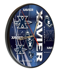 Xavier Printed Wood Clock