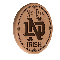 Notre Dame Laser Engraved Wood Sign