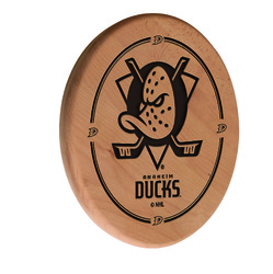 Anaheim Ducks Laser Engraved Wood Sign