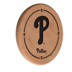 Philadelphia Phillies Laser Engraved Wood Sign