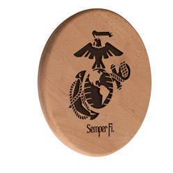 Marines Laser Engraved Wood Sign