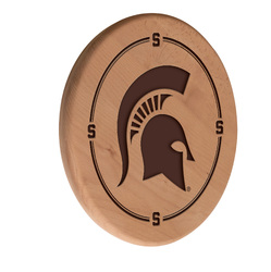 Michigan State Laser Engraved Wood Sign