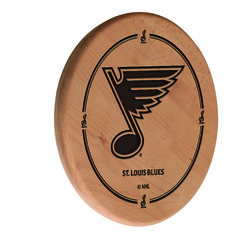 St. Louis Blues Laser Engraved Wood Sign