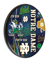 Notre Dame Printed Wood Sign