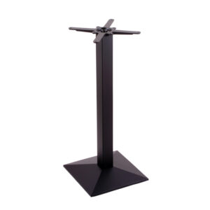 217 square black Table Base