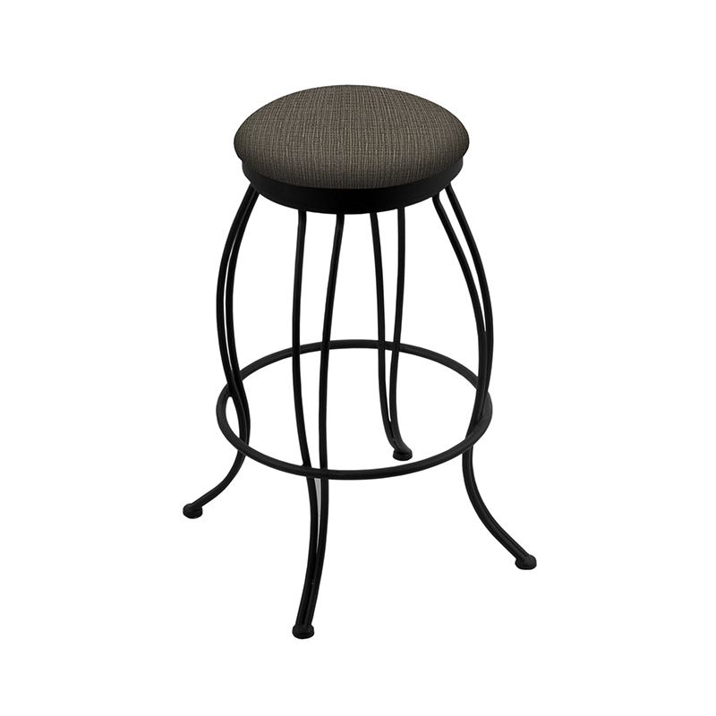 3000 Georgian 1 Bar Stool black finish graph chalice upholstery