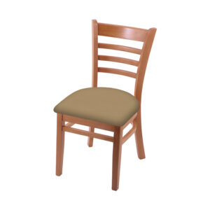 3140 Dakota Dining Chair medium beech Wood canter sand upholstered seat
