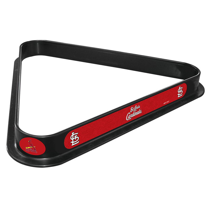 Billiard Racking Triangle st louis cardinals logo