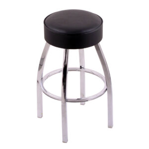 C8C1 backless swivel Bar Stool chrome finish 4 inch seat