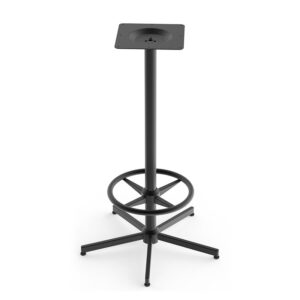 OD216 5 point star style black Table Base