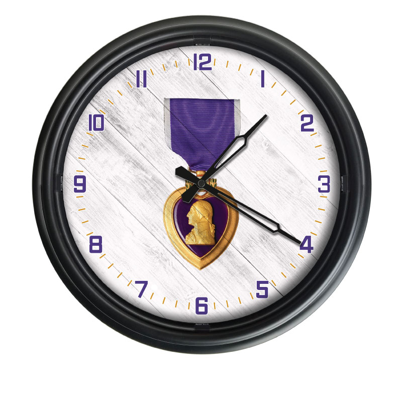 Official Logo Indoor/Outdoor LED Clock - Holland Bar Stool Co.