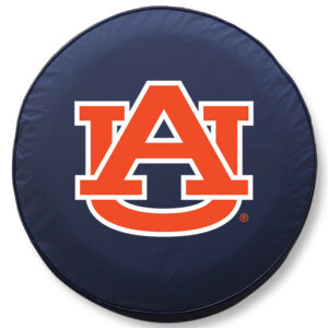 blue tire cover auburn logo