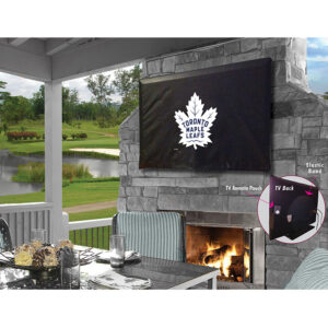 Outdoor patio TV cover toronto maple leafs logo