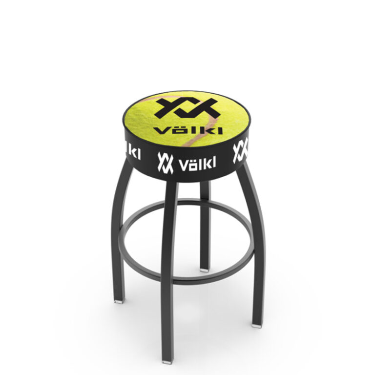 Promotional custom logo L8B1 Volkl tennis seat top tennis ball and printed side band logo
