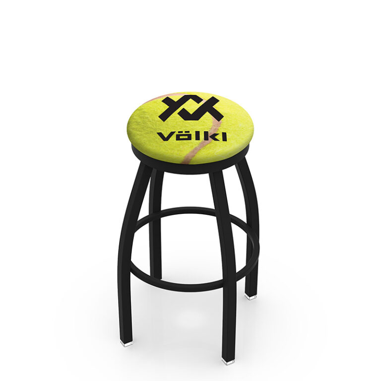Promotional custom logo L8B2B volkl logo tennis ball seat black frame