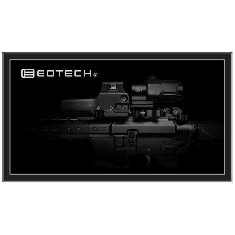 custom promotional horizontal Mirror eotech black frame