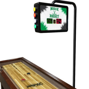 Shuffleboard Electronic Scoring Unit Nodak Hockey logo