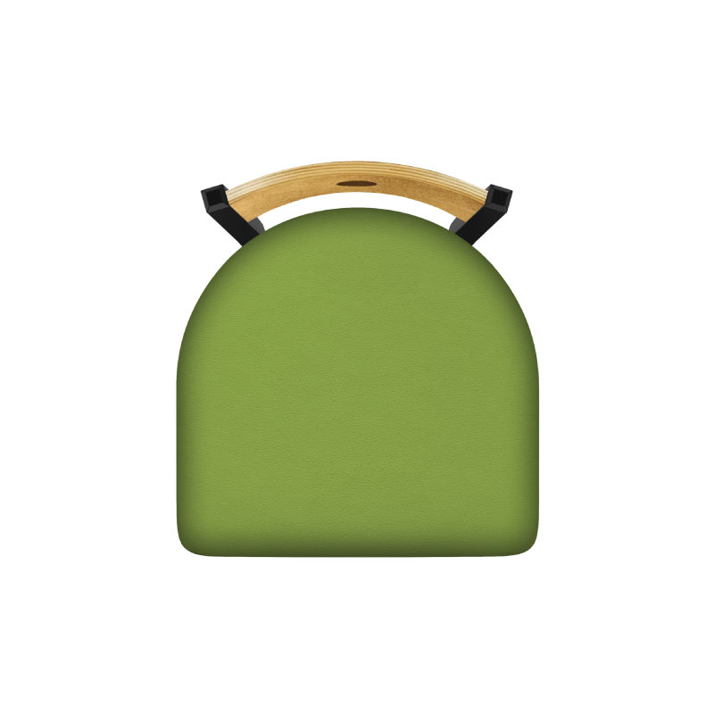 XL-830-Voltaire-2-Black-Wrinkle-Canter-Kiwi-Green-Top-View
